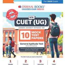 Oswaal Books NTA CUET (UG) 10 Mock Test Papers Papers | Section III (Compulsory) | General Aptitude Test (For 2025 Exam) | With New Syllabus & Pattern Released on 1st March 2025-12