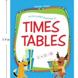 wonder house books My First Padded Board Books of Times Table - English image 2