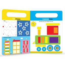 wonder house books My Big Wipe And Clean Book of Pen Control for Kids : Line Tracing And Patterns - English image 4