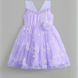 Hopscotch Girls BLENDED Fit & Flare Dresses-picture-0