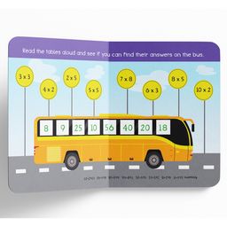 wonder house books My First Padded Board Books of Times Table - English image 5