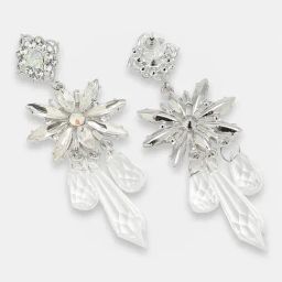 Sohi Gold Plated Party Designer Stone Dangler Earrings-16