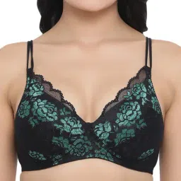 Clovia Black Non Wired Padded Full Coverage Bra-image-17