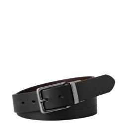Fossil Brandon Black Leather Casual Belt For Men-picture-15