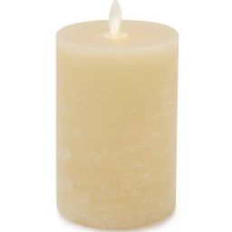 Pure Home and Living Solid Beige Plastic Large LED Candles-image-96