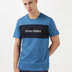 Lee Blue Regular Fit Printed Crew T-Shirt-picture-32