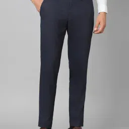 Allen Solly Navy Slim Fit Trousers-image-82