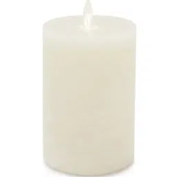 Pure Home and Living Solid Grey Plastic Large LED Candles-image-85