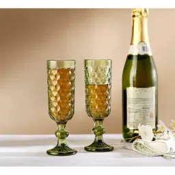 India Circus By Krshna Mehta Multi Glass Printed Drinking Glasses-image-71
