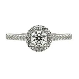 VALANOVA Women Sterling Silver Plated with Certified Lab Grown Diamond 0.50cts-image-75