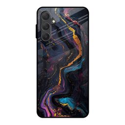 QRIOH Abstract Aura Printed Samsung Galaxy M54 5G Back Case Mobile Accessories-image-92