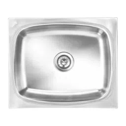 Nirali BG Kitchen Sink Popular Series Big 535x460 mm (21x18 inch) Satin Finish Stainless Steel, Grace Deluxe-image-39