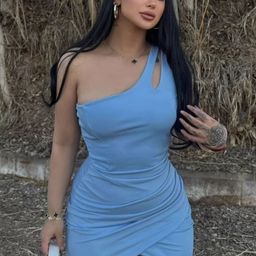 StyleCast Women One Shoulder Bodycon Mini Dress-image-35