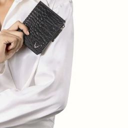 Hidesign Eoss Corso W1 Leather Textured Bi-Fold Wallet-image-80