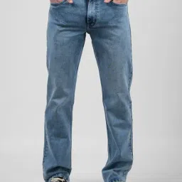 Numero Uno Light Blue Regular Fit Jeans-image-2