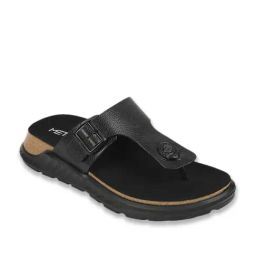 Metro Men's Black Casual Sandals-picture-6