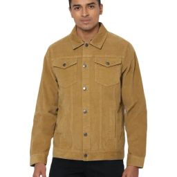 Allen Solly Beige Regular Fit Self Pattern Jacket-image-52
