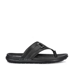 Shences Men's Black Thong Sandals-image-86