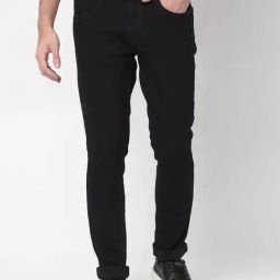 Spykar Navy Lightly Washed Jeans-image-67