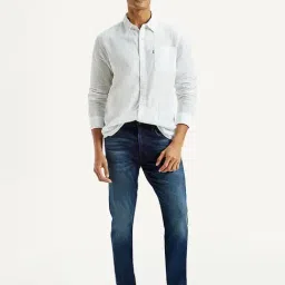 Levi's Men's 512 Slim Tapered Fit Dark-Blue Jeans-picture-13