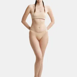 Jockey High Coverage Non-Padded Beginners Bra with Adjustable Straps image 4