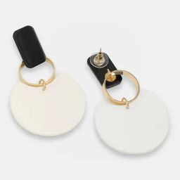 Sohi Gold Plated Party Designer Drop Earrings-7