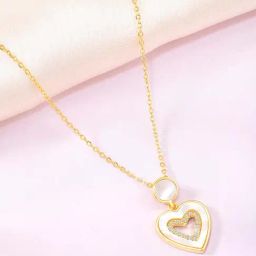 Peora Golden NA Pendants for Women-image-76