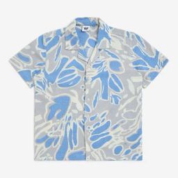Y&F Kids by Westside Grey Abstract Design Resort-Fit Shirt-image-12