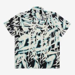 Y&F Kids by Westside Black Abstract Printed Resort-Fit Shirt-image-39