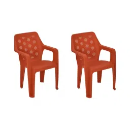 Nilkamal Plastic Red Hexa Chair (Set of 2 Pcs)-image-83