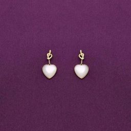 Kai Jewel Sterling Silver Gold Pristine Pearl Drop Earrings for Women-image-43