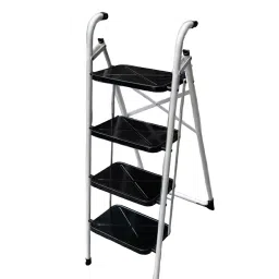 Groverzmart Aluminium 4 Steps Chair Cum Ladder, GM619-picture-37