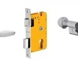 Dorset 70 mm Lever Handle Lock Set With Knob and Key Cylinder Patina HL ZA image 1