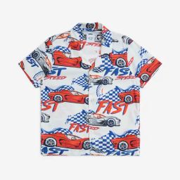 HOP Kids by Westside Multicolour Car Design Shirt-image-72