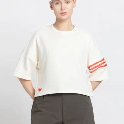 ADIDAS ORIGINALS Women's White NEUCL T-Shirt-picture-28