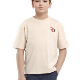 Rare Ones Boys Beige Cotton Graphic Print T-Shirt-picture-31