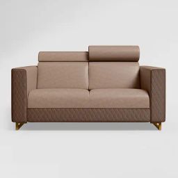 Godrej Interio Nebula V3 Brown Fabric 2 Seater Sofa-picture-36