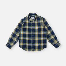 Pepe Jeans Kids Navy Checks Shirt-image-34