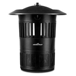 Moskitrap Mosquito Trap with 2 UV Bulbs (7 W Each) Electric Black Plastic for Indoor, GM918-picture-3