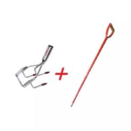 Global Nature Agro GNCW-3004 Manual Heavy Duty 2 in 1 Hand Weeder/Hoes/Culti-Weeder with Handle-5