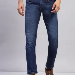 Monte Carlo Blue Narrow Fit Jeans-picture-14