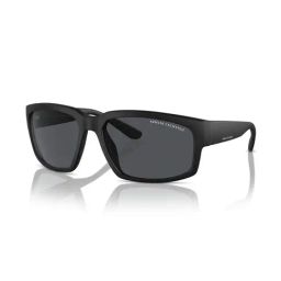 Armani Exchange Men Polarized Grey Lens Rectangle Sunglasses - 0AX4142SU80788761-image-51