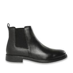 Geox Men's Terence D Black Chelsea Boots-image-97