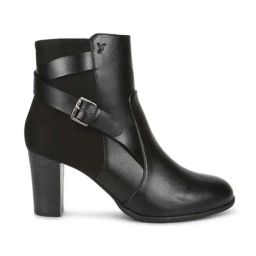 Yoho Women's Black Casual Booties-image-22