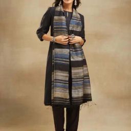 Fabindia Multicolored Printed Stole-image-26