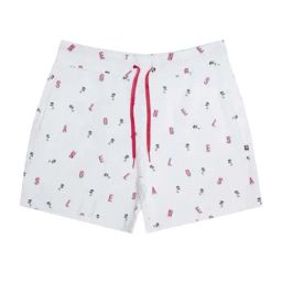 Proteens White Printed Mid Rise Shorts-image-12