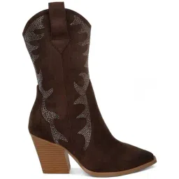 Rag & Co Women's Brown Casual Booties-image-11