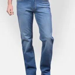 Numero Uno Mid Blue Regular Fit Mid Rise Jeans-image-11