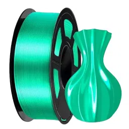 FiLAMONT 3D Printer Filament Pla Silk 1.75 mm Diameter, Silk Green-10