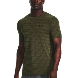 Under Armour Green Slim Fit Printed Sports T-Shirt-picture-10
